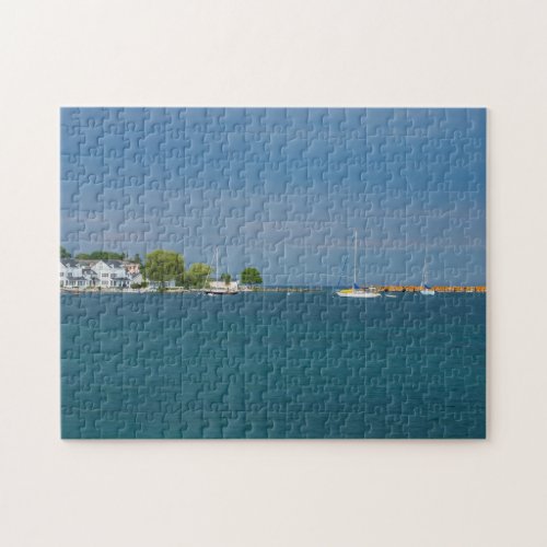Harbor Mackinac Island Jigsaw Puzzle