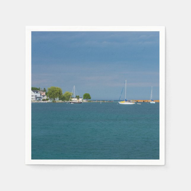 Harbor Mackinac Island Napkins (Front)