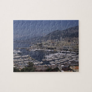 Harbor, Monte Carlo, French Riviera, Cote d' 3 Jigsaw Puzzle