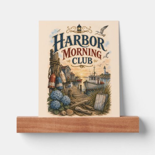 Harbor Morning Club Coastal Lighthouse Picture Ledge