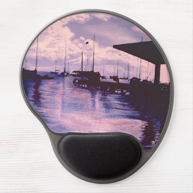 Harbor of Fort De France Gel Mouse Pad (Front)