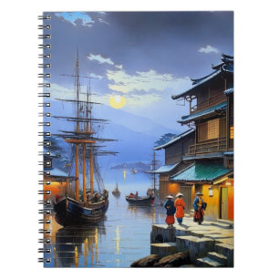 Harbor of Memories: Evening in Old Japan Notebook