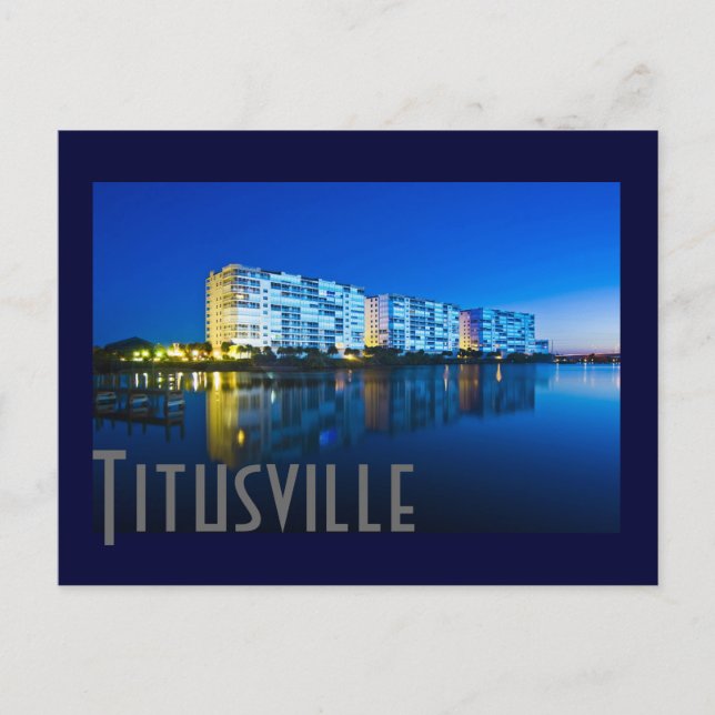 Harbor Pointe, Titusville, Florida, U.S.A. Postcard (Front)