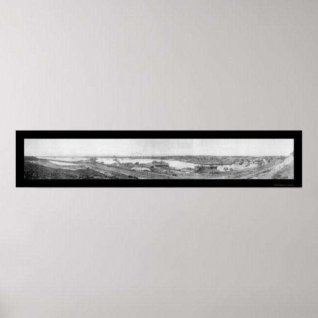 Harbor Providence RI Photo 1910 Poster (Front)