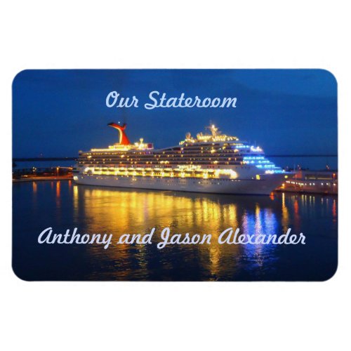 Harbor Reflections Hzt Stateroom Door Marker Magnet