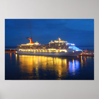 Harbor Reflections Poster