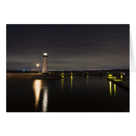 Harbor Rockwall Lighthouse Cards (Front Horizontal)