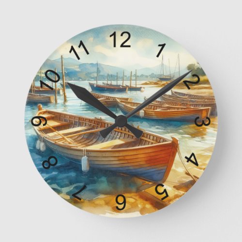 Harbor Round Clock