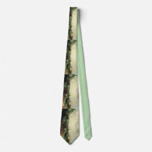Harbor scene by Adam Willaerts Neck Tie