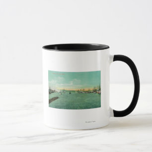 Harbor Scene in Portland, Oregon 2 Mug