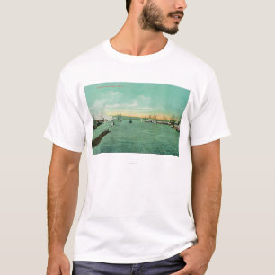 Harbor Scene in Portland, Oregon 2 T-Shirt
