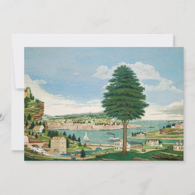 Harbor Scene with Castle | Jurgan Frederick Huge (Front)