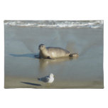 Harbor Seal at La Jolla California Cloth Placemat