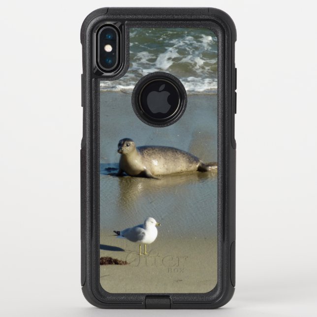 Harbor Seal at La Jolla California Otterbox iPhone Case (Back)