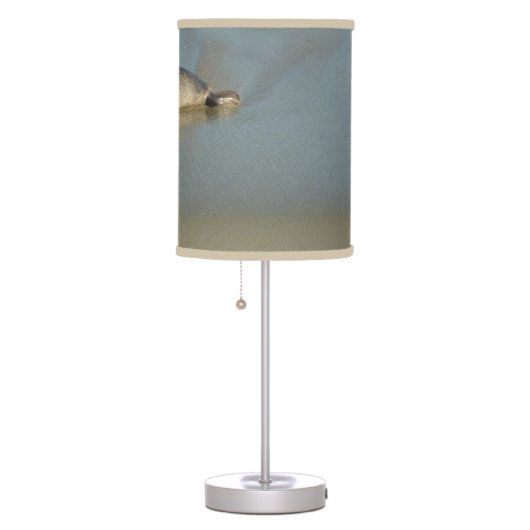 Harbor Seal at La Jolla California Table Lamp (Right)