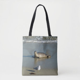Harbor Seal at La Jolla California Tote Bag