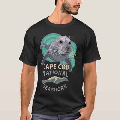 Harbor Seal _ Cape Cod National Seashore Beach Sou T_Shirt
