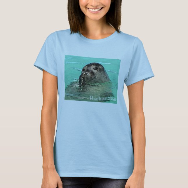 Harbor seal pup T-Shirt (Front)