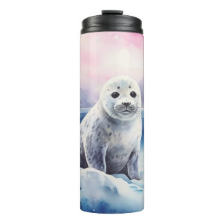 Harbor Seal Pup Winter Thermal Tumbler