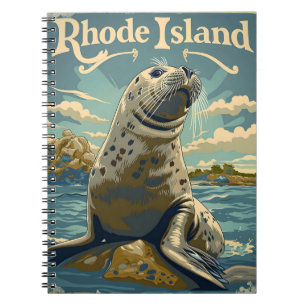 Harbor Seal Rhode Island Notebook