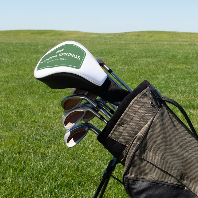 Harbor Springs Michigan Golf Destination Golf Head Cover (In Situ)