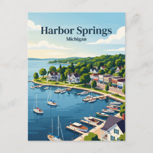 Harbor Springs, Michigan Postcard