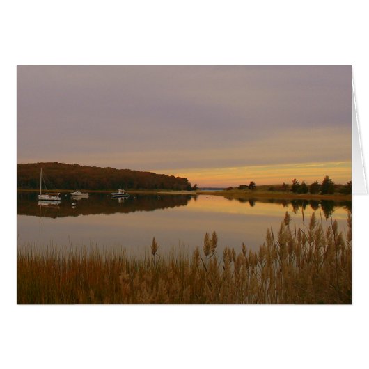 harbor sunset cards (Front Horizontal)