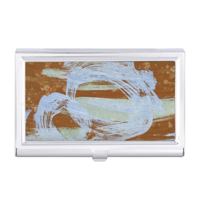 Harbor Sunset Case For Business Cards (Front)