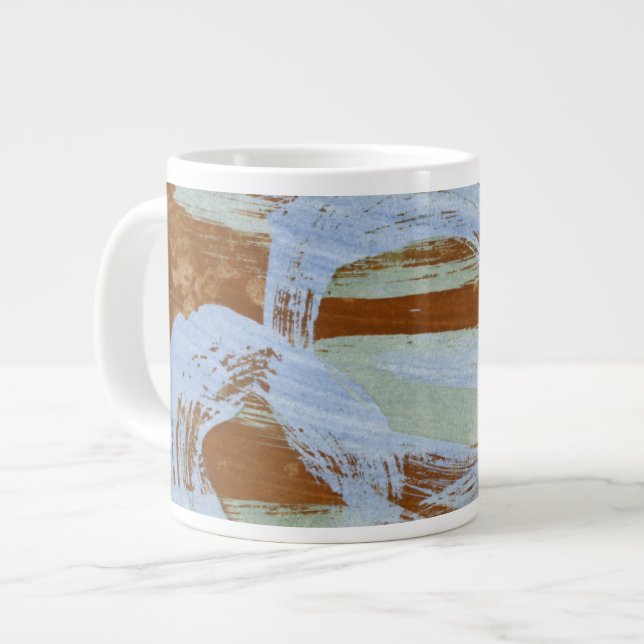 Harbor Sunset Giant Coffee Mug (Front Left)