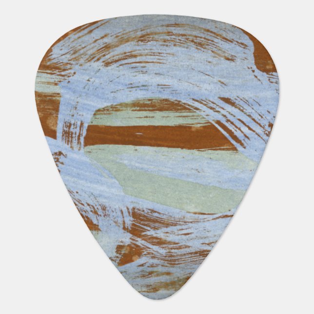 Harbor Sunset Guitar Pick (Front)