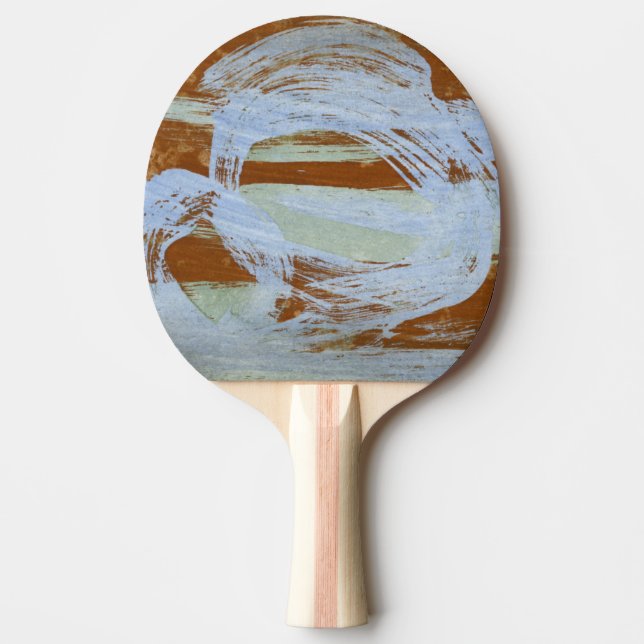 Harbor Sunset Ping-Pong Paddle (Front)