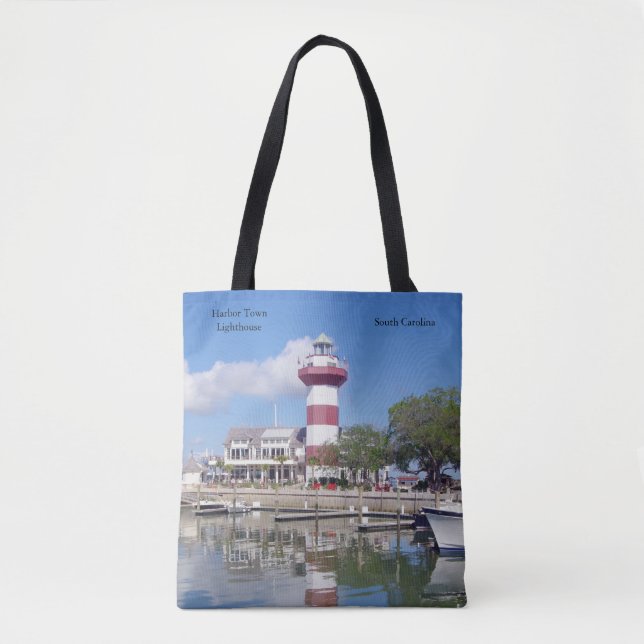 Harbor Town Lighthouse all over bag (Front)