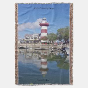 Harbor Town Lighthouse blanket