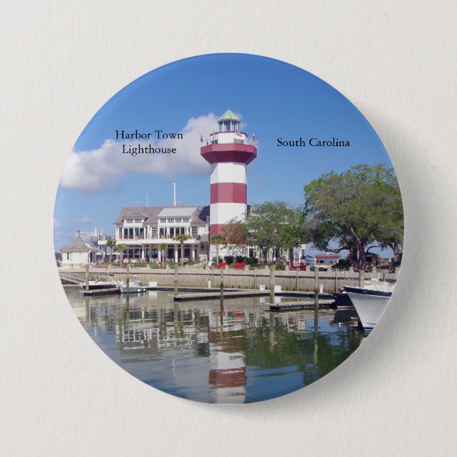 Harbor Town Lighthouse button (Front)
