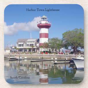 Harbor Town Lighthouse coaster