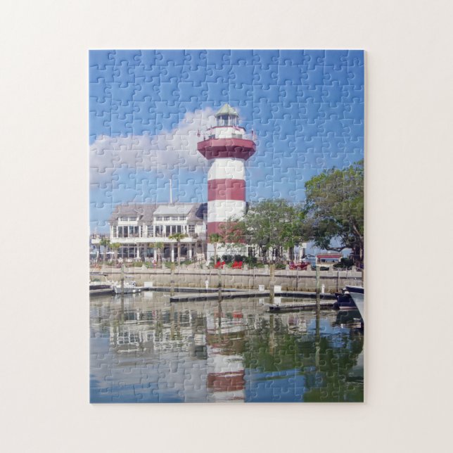 Harbor Town Lighthouse jigsaw puzzle (Vertical)