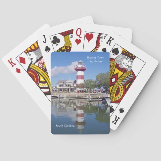 Harbor Town Lighthouse playing cards (Back)