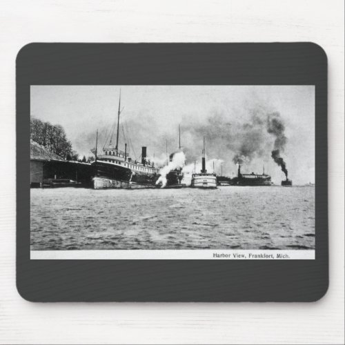 Harbor View Frankfort Michigan Mouse Pad