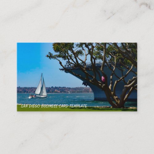 Harbor Views _ Sailing San Diego Business Card