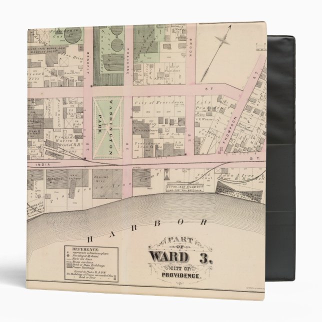 Harbor Washington Park Atlas Map Binder (Front/Inside)