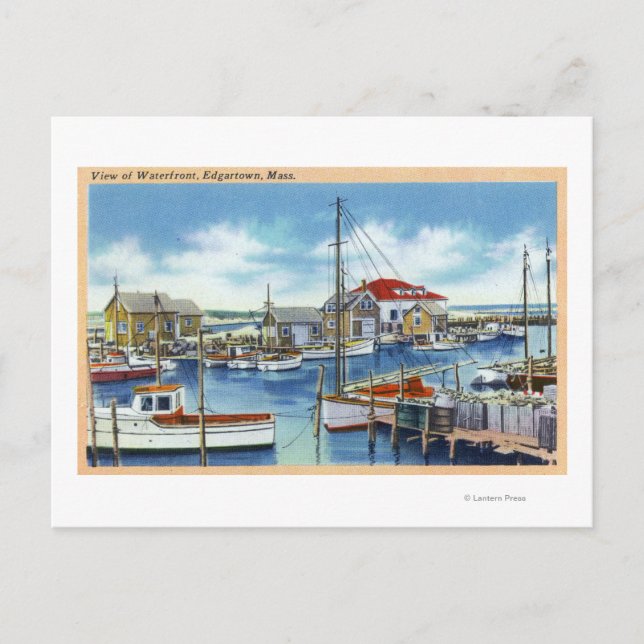 Harborview of the Waterfront Postcard (Front)