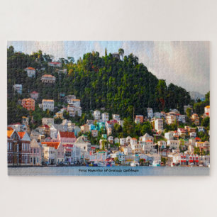 Harbour Grenada Caribbean. Jigsaw Puzzle