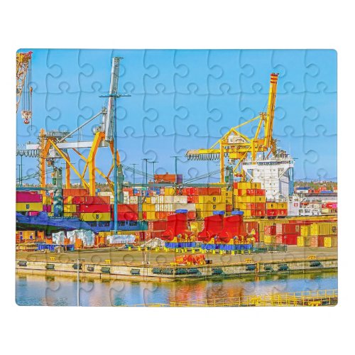 Harbour in Helsinki Finland Jigsaw Puzzle