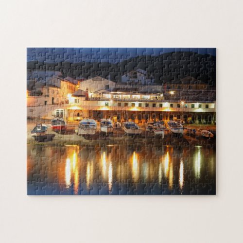 Harbour in the Azores Jigsaw Puzzle