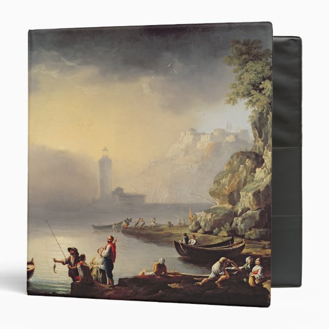 Harbour Scene 3 Ring Binder (Front/Inside)