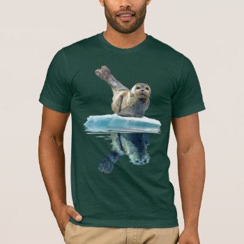 Harbour Seal Pup T-shirt by RavenSpiritPrints at Zazzle