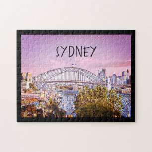 harbour sydney bridge jigsaw puzzle