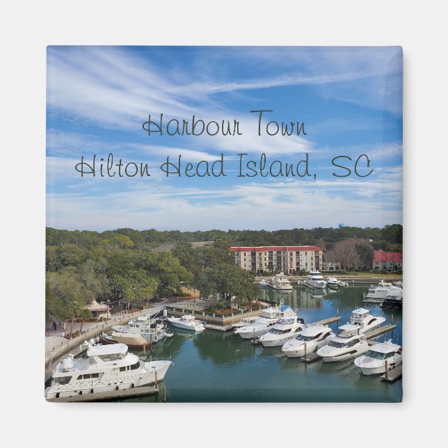 Harbour Town Hilton Head Island South Carolina Magnet (Front)