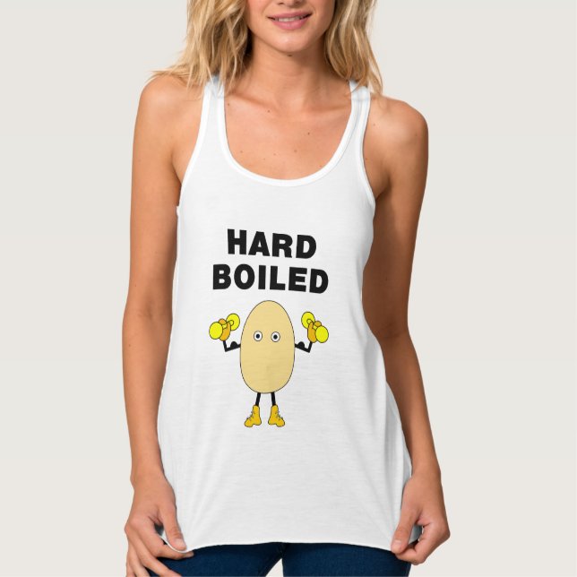 Hard Boiled Body Builder Tank Top (Front)