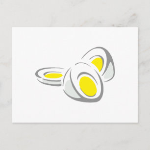Hard Boiled Eggs Postcard